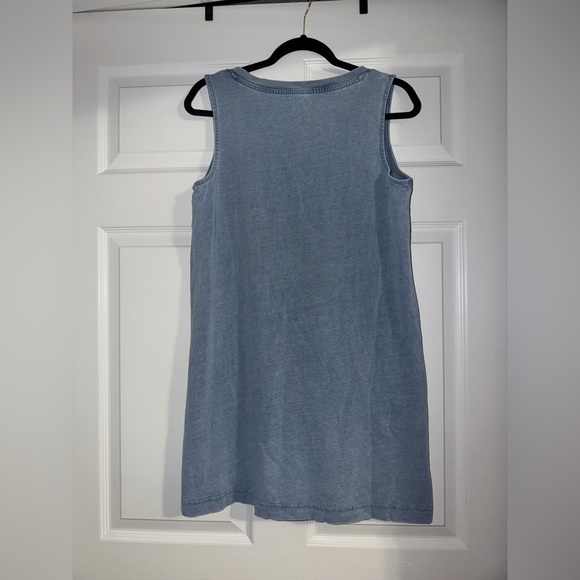 Z Supply Medium Indigo V-Neck Top - Picture 4 of 6
